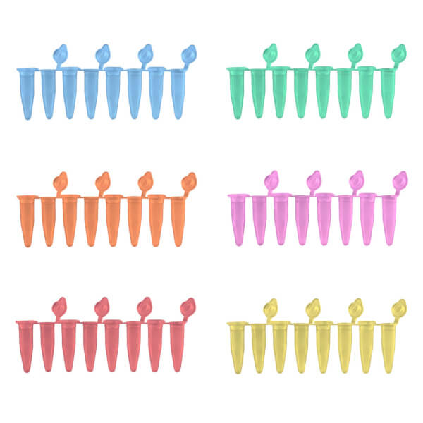 PURline™ 0.2 mL PCR Colored Clear Strip Tubes